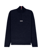 Men's Boiled Half Zip 12GG Faded Navy