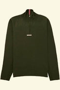 Men's Boiled Half Zip 12GG Earth
