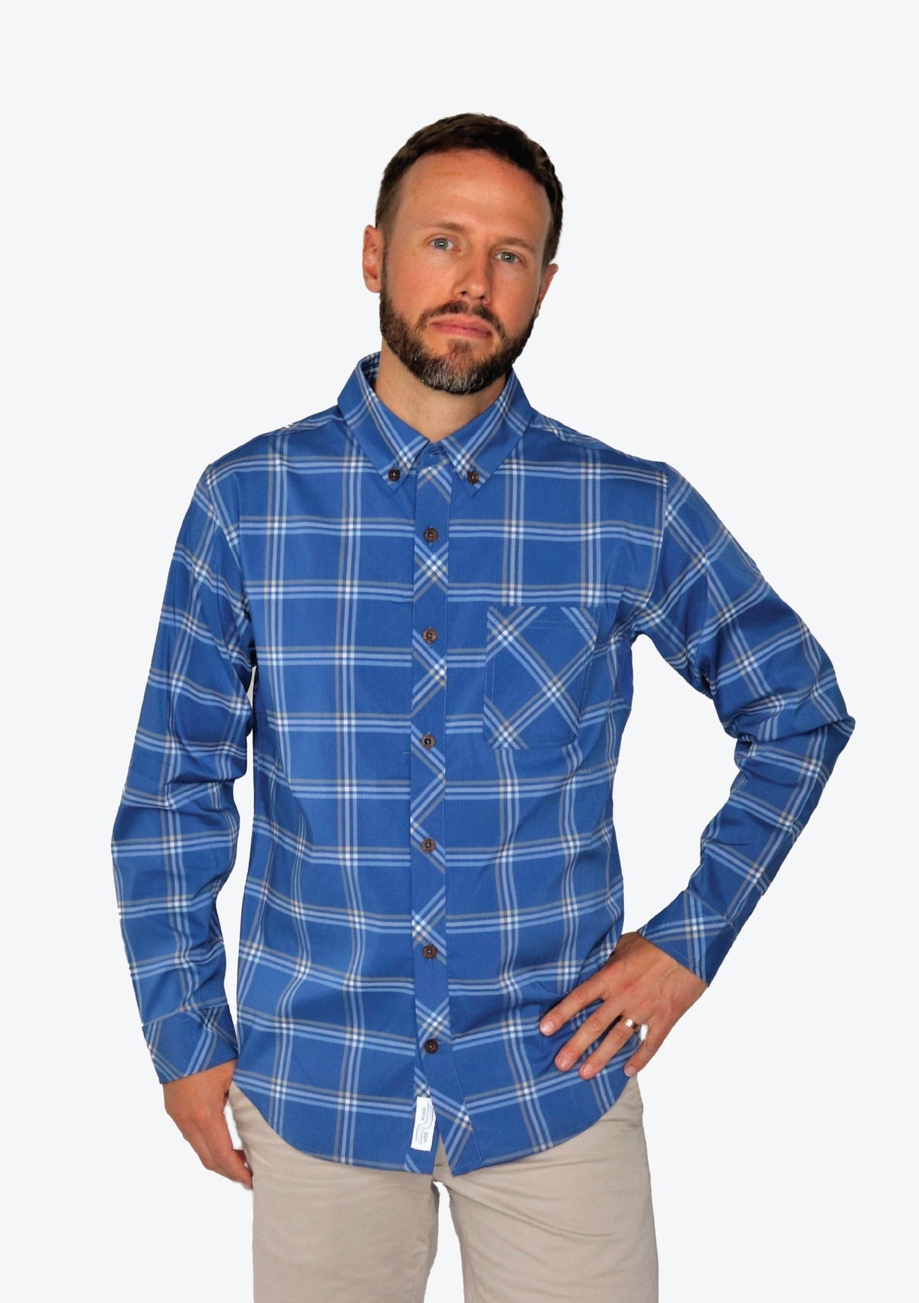 Downing Shirt Bright Cobalt