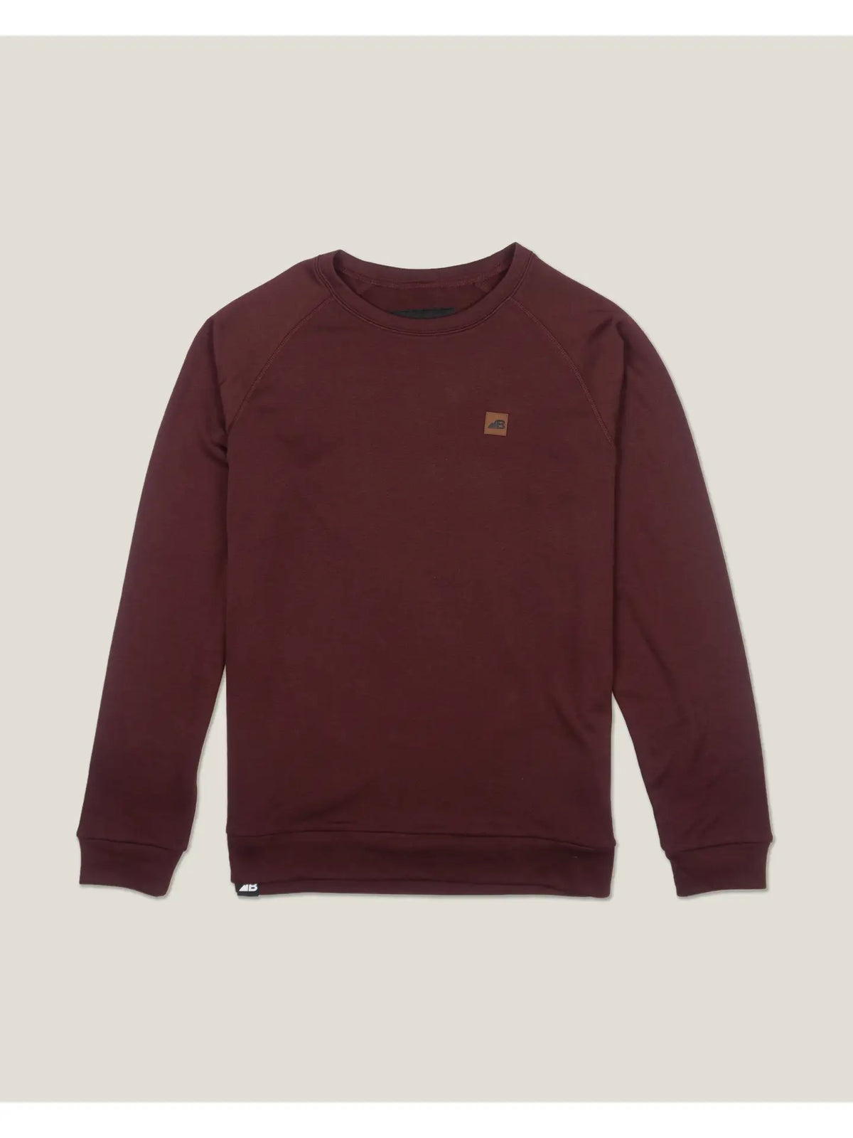 Men's Powell Fleece Crewneck Burgundy