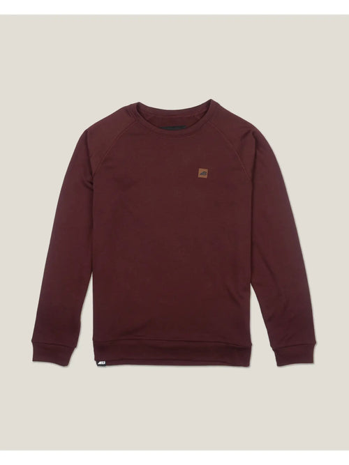 Powell Fleece Crewneck Burgundy