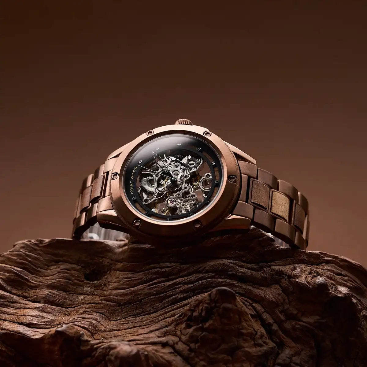 AvantWood Heritage Automatic Watch - Copper Edition