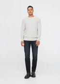 Performance Denim+ Straight Carbon Stone