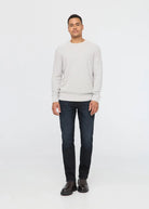 Performance Denim+ Straight Carbon Stone