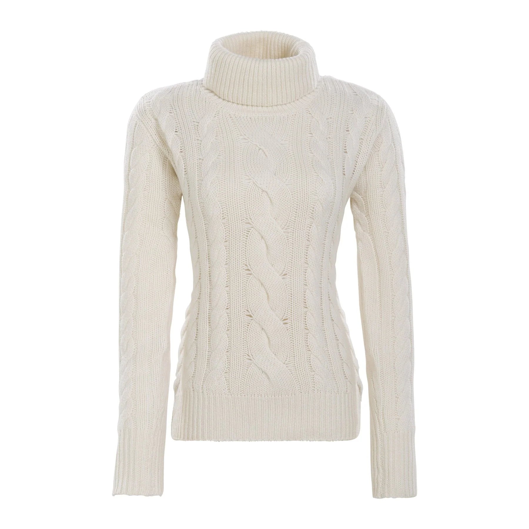 W Cable 8 Sweater