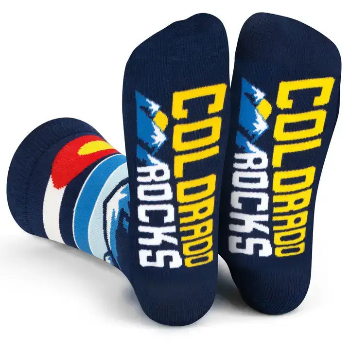 Lavley Fun Socks Colorado Rocks