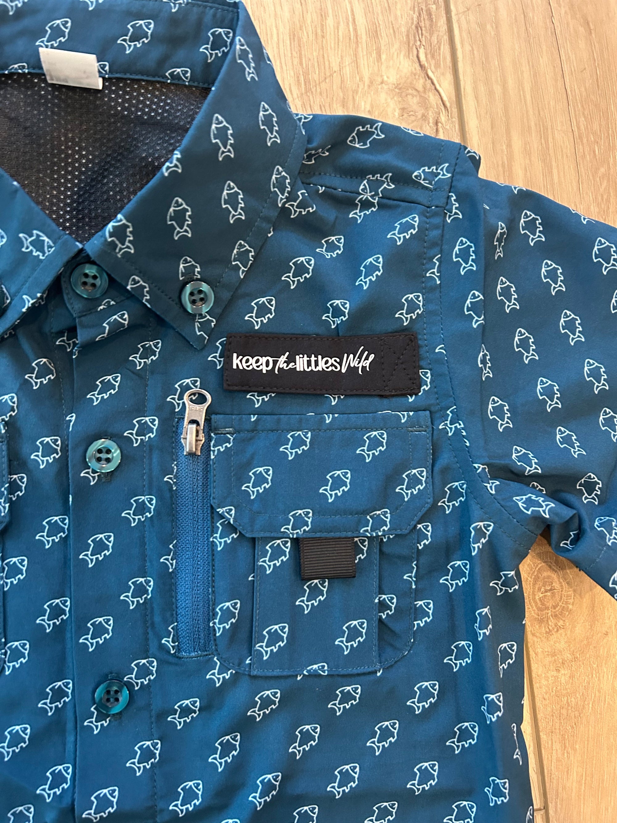 Kids Fishing Shirt