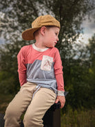 Keep the Littles Wild Mountain Henley