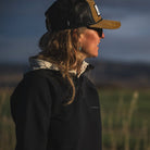 Women's Expedition 1/4 Zip Top Black