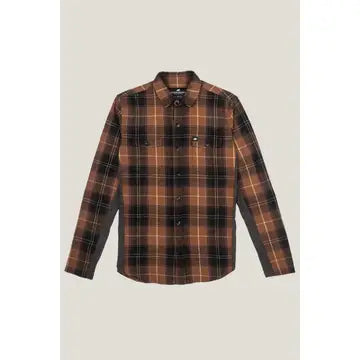 Deadline Tek Flannel Estes Brown