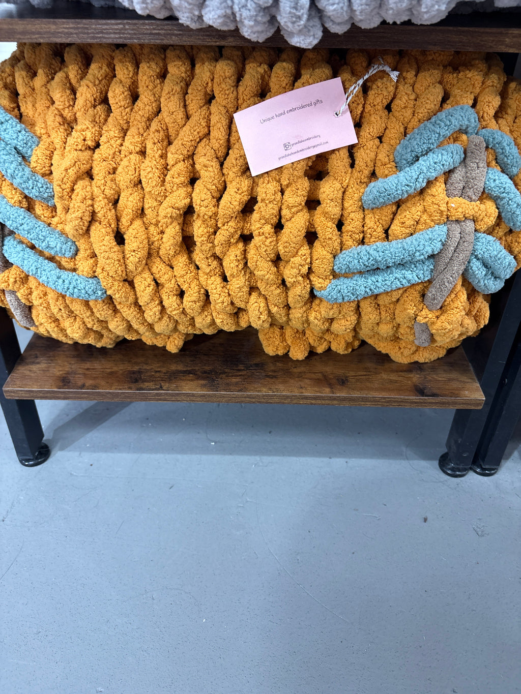 Grand Lake Hand Embroidery blankets