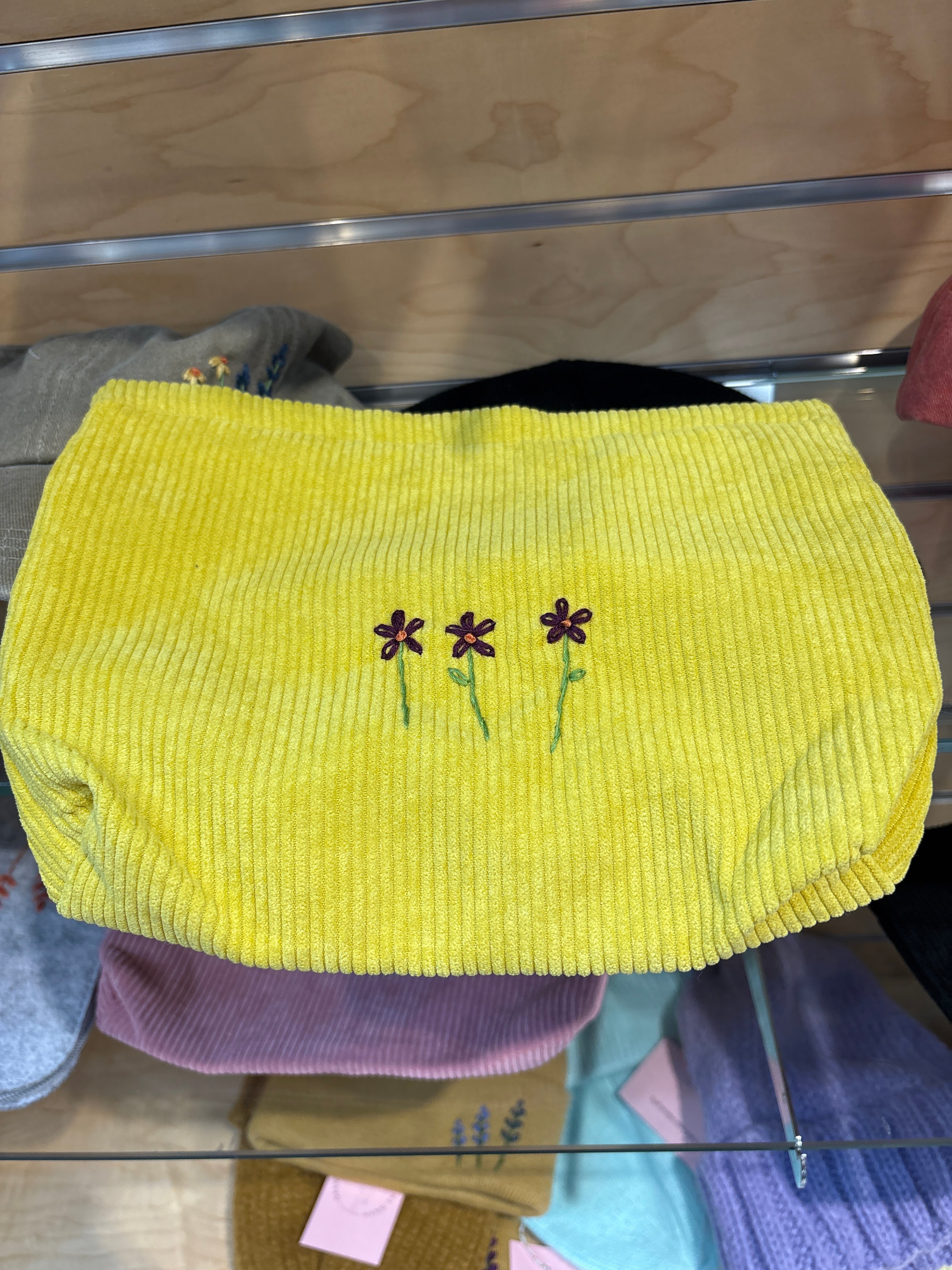 Grand Lake Hand Bag/Makeup Bags Yellow