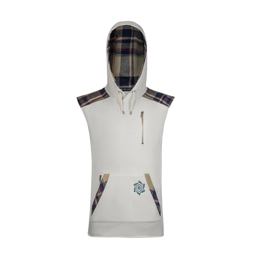 Alpine Haven Reversible Vest Antique Snowfall