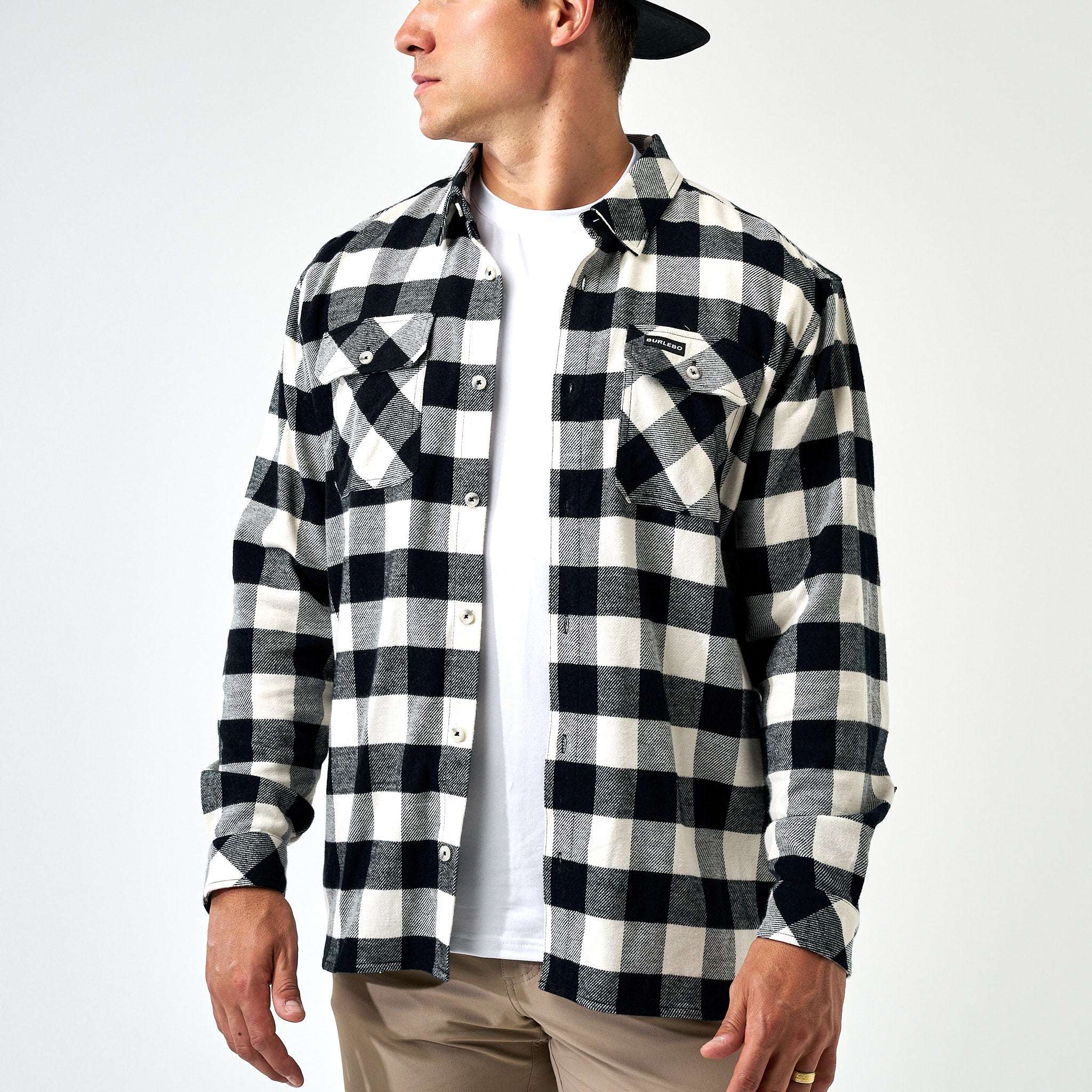 BURLEBO Burlebo Men's Flannel Shirt