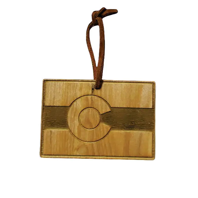 Hand-painted Birch Ornaments