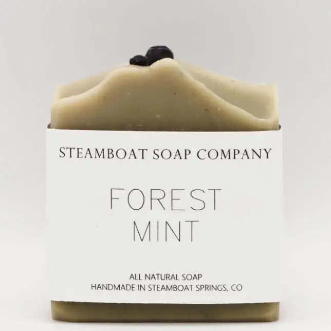 Handmade & Natural Local Colorado Soap Forest Mint