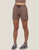 Women’s La Plata 5" High-Rise Hiking Shorts Desert Brown