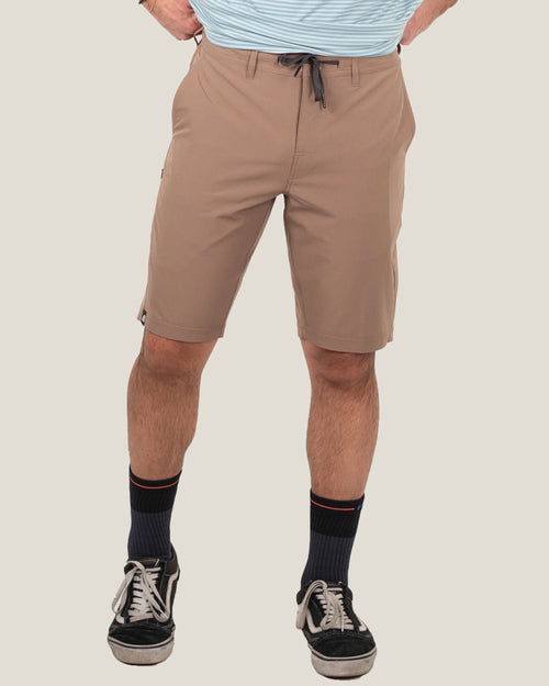 Men's 10" Rocky Mountain Board Shorts Desert Brown