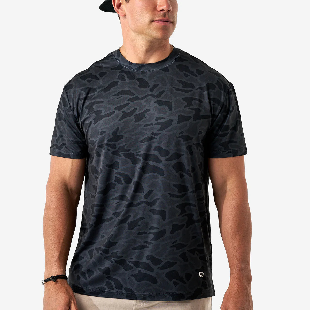 Go To Tee Black Camo