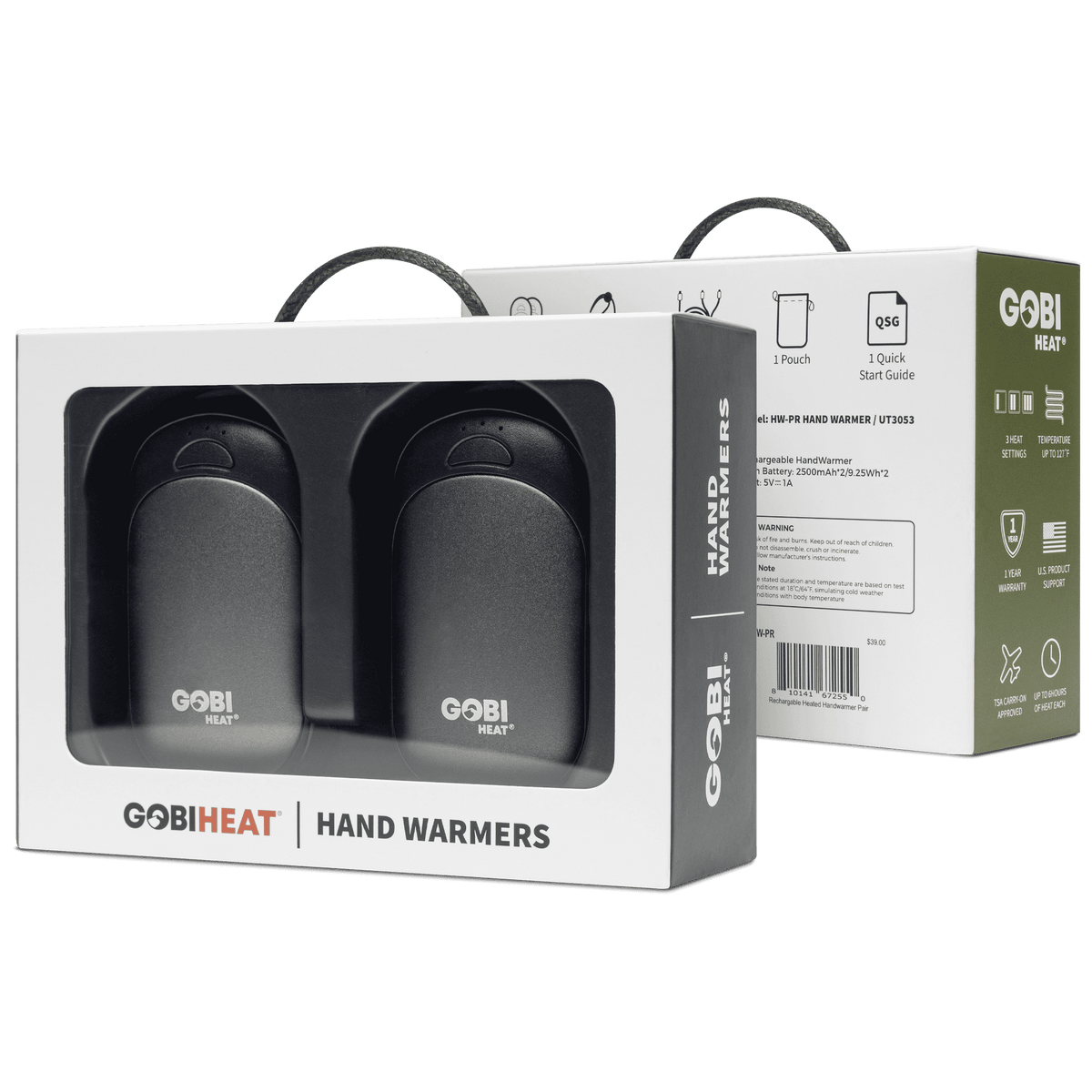 Gobi Heat Portable Rechargeable Hand Warmers