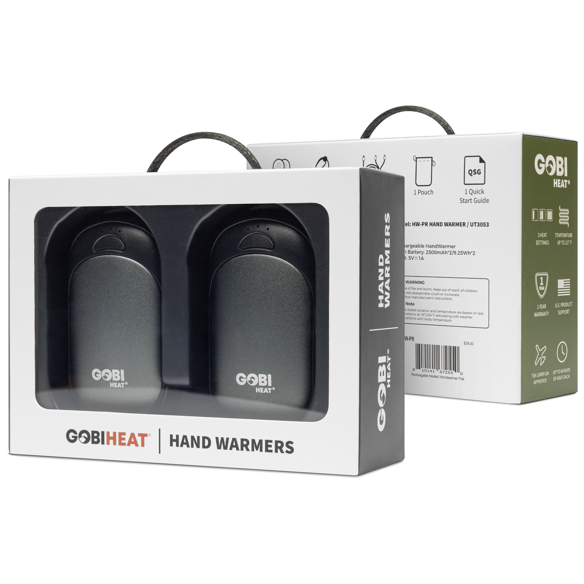 Portable Rechargeable Hand Warmers