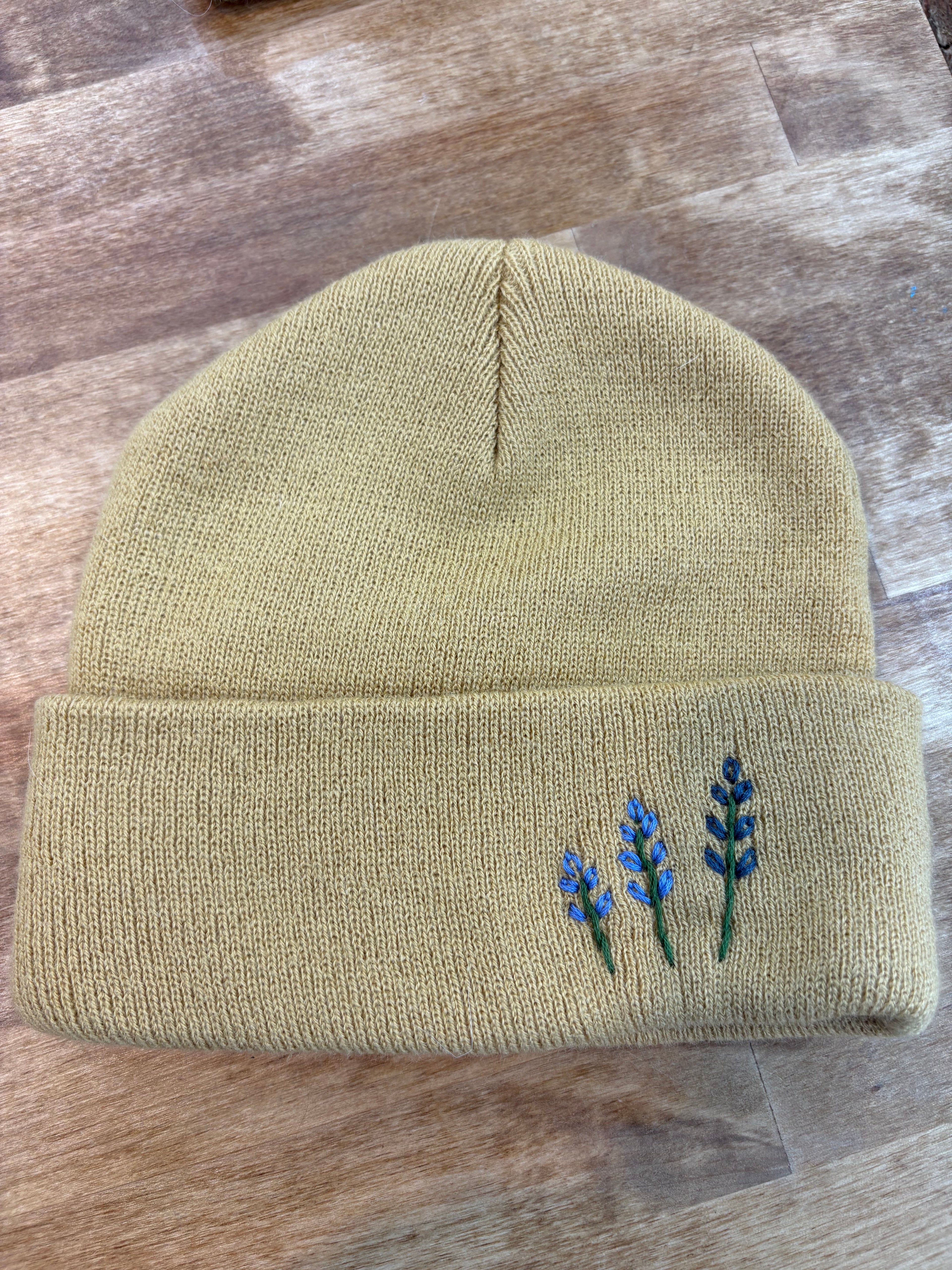 Grand Lake Beanies Flowers Brown