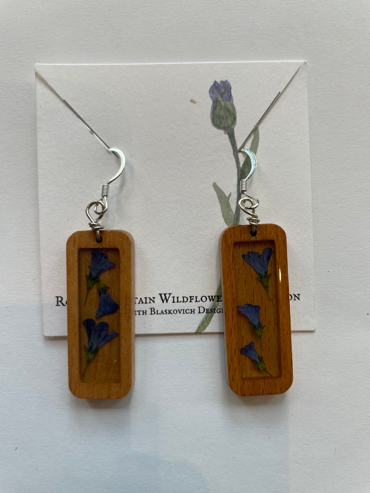 Local Pressed Flower Earrings