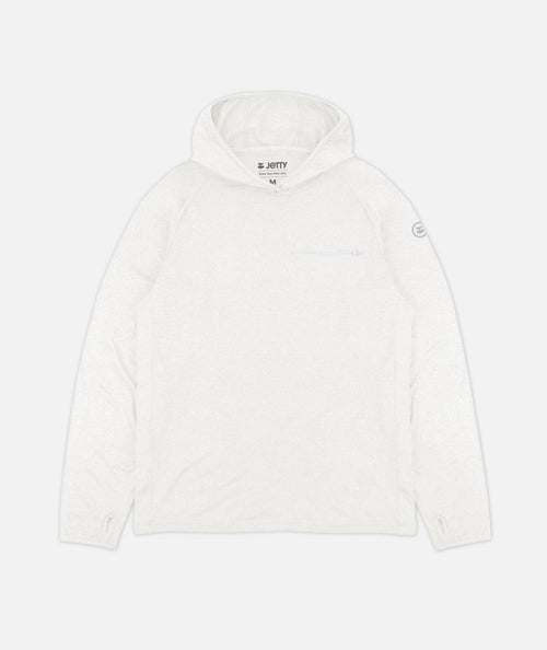 Cobia Performance Hoodie White
