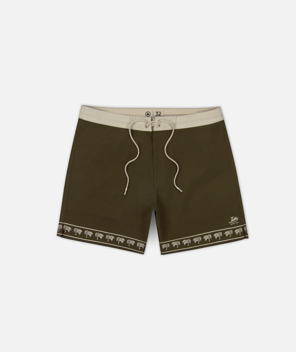 Glendola Embroidered Boardshort
