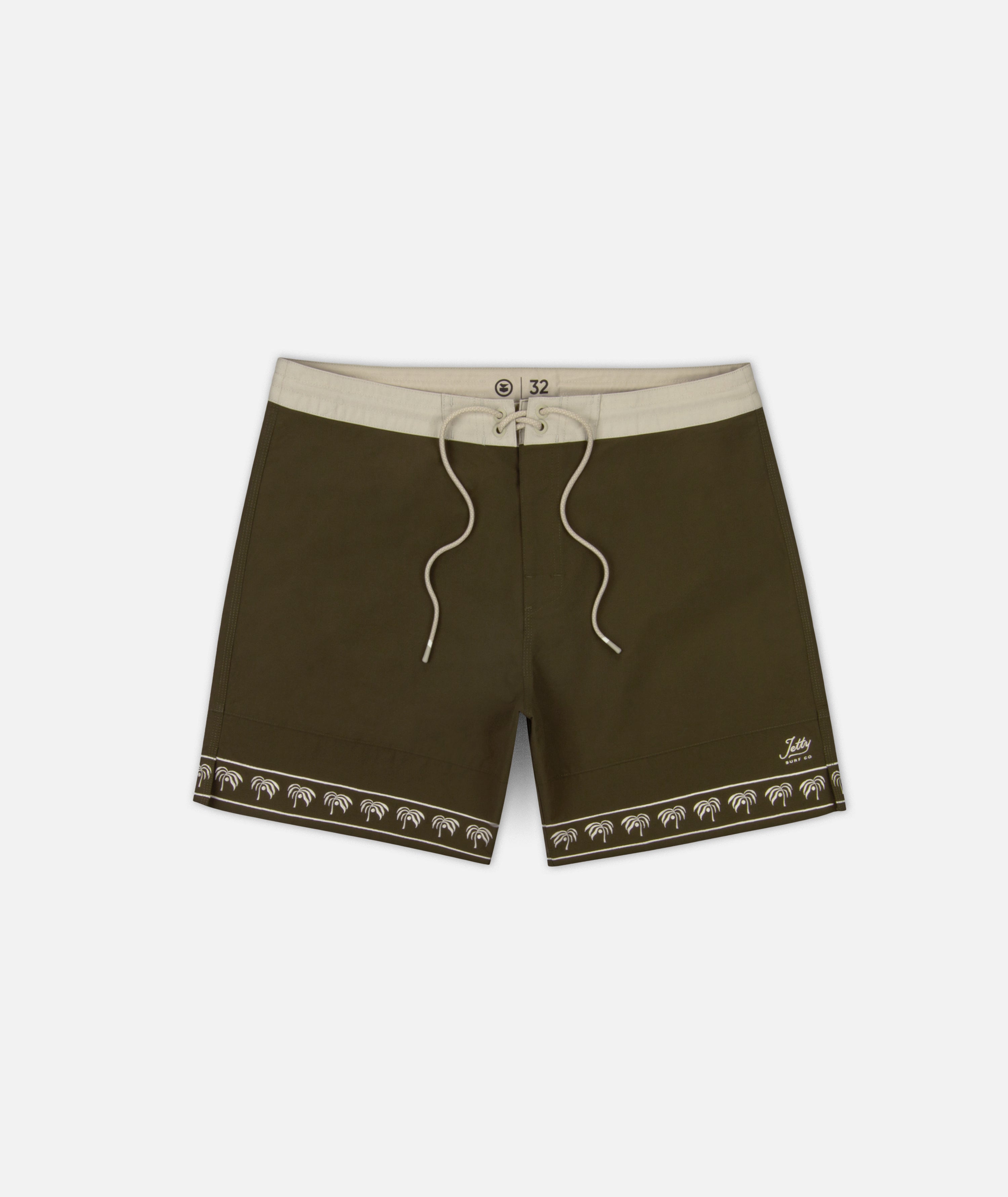 Glendola Embroidered Boardshort