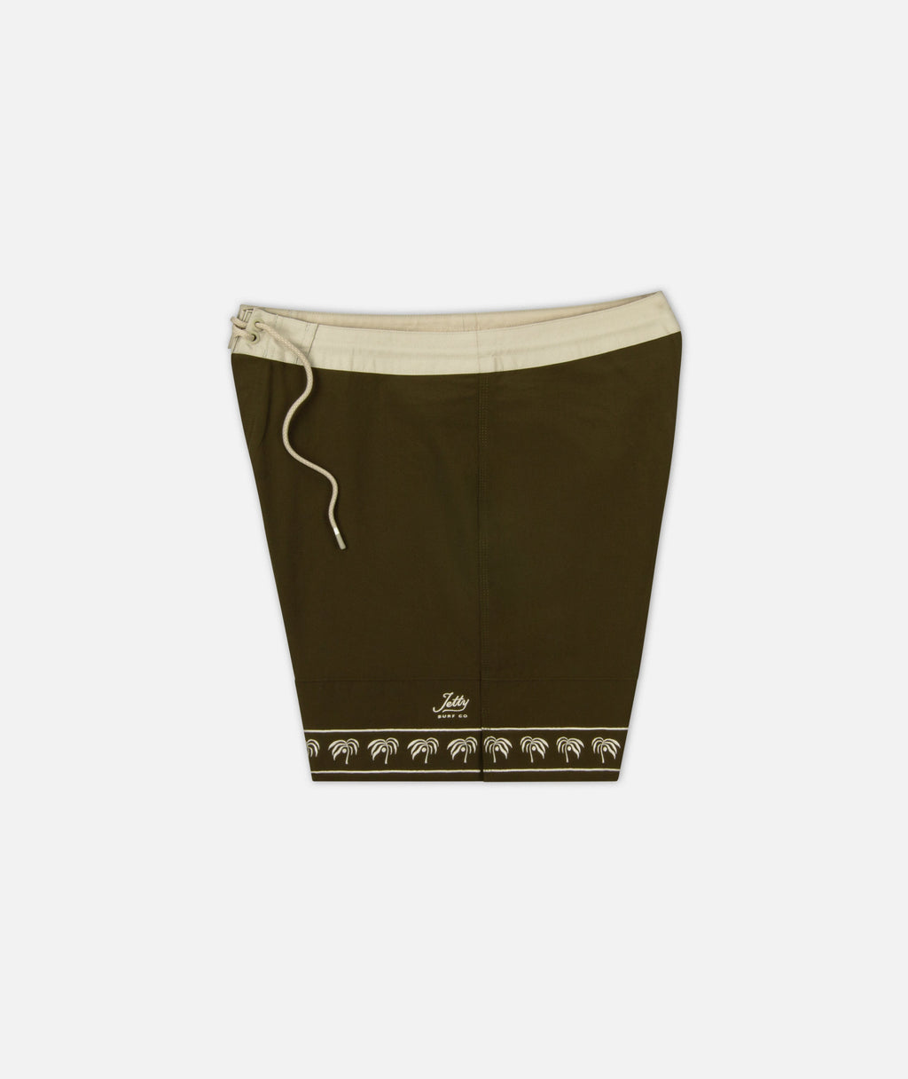 Glendola Embroidered Boardshort