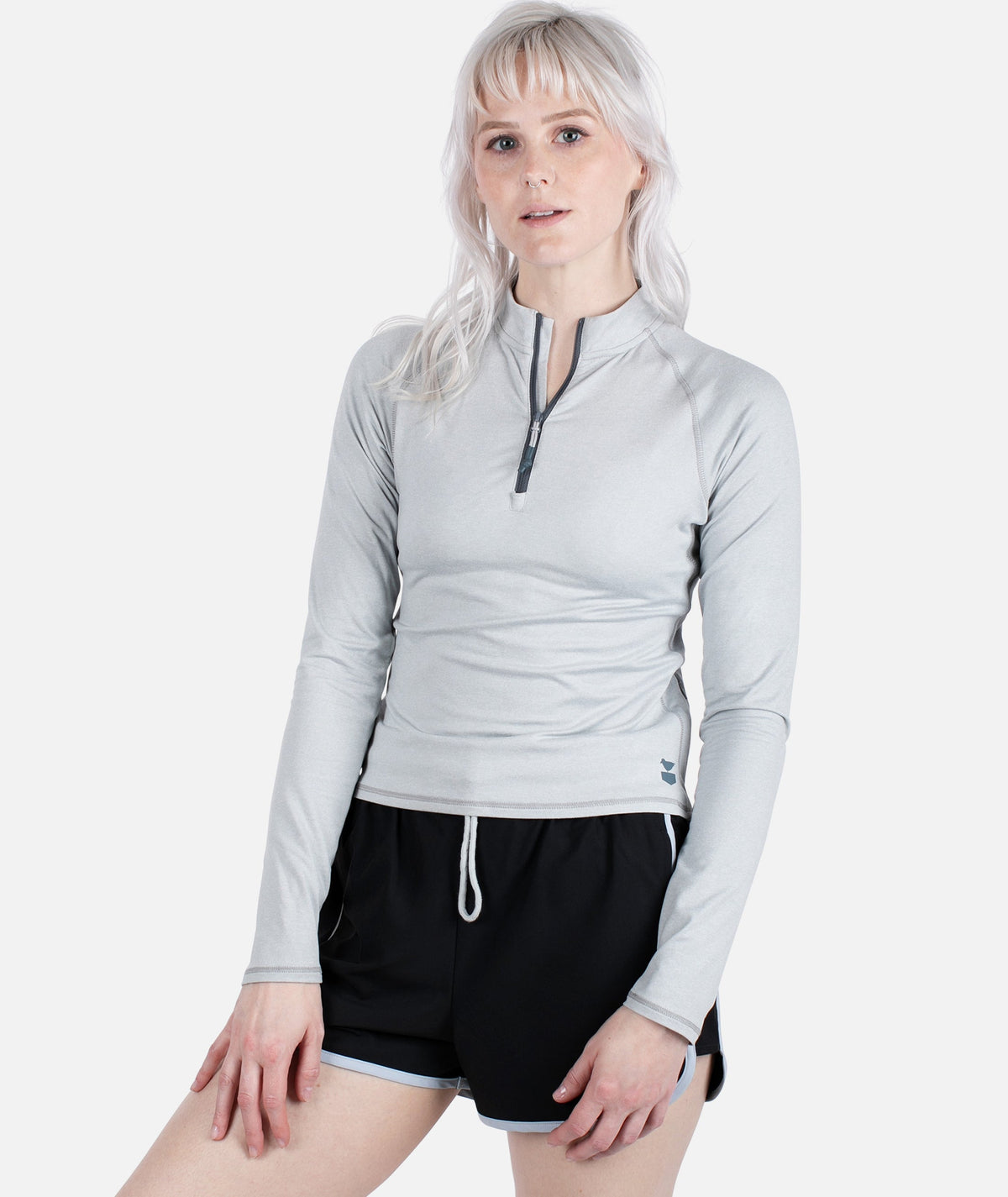 Montclair UV Quarter Zip Cloudy Blue