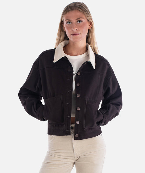 Kai Coat Brown Twill