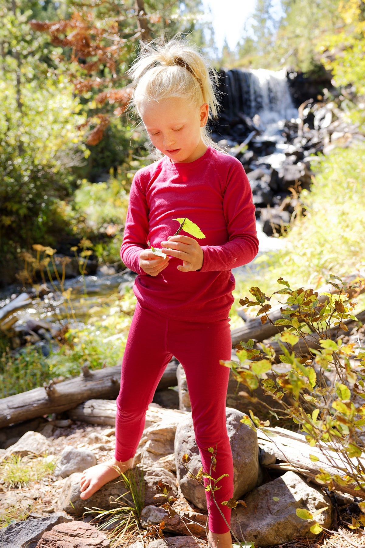 Kid iksplorer Top peak pink