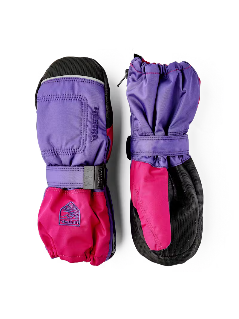 Baby Zip Long Mitt Lilac Orchid Unisex