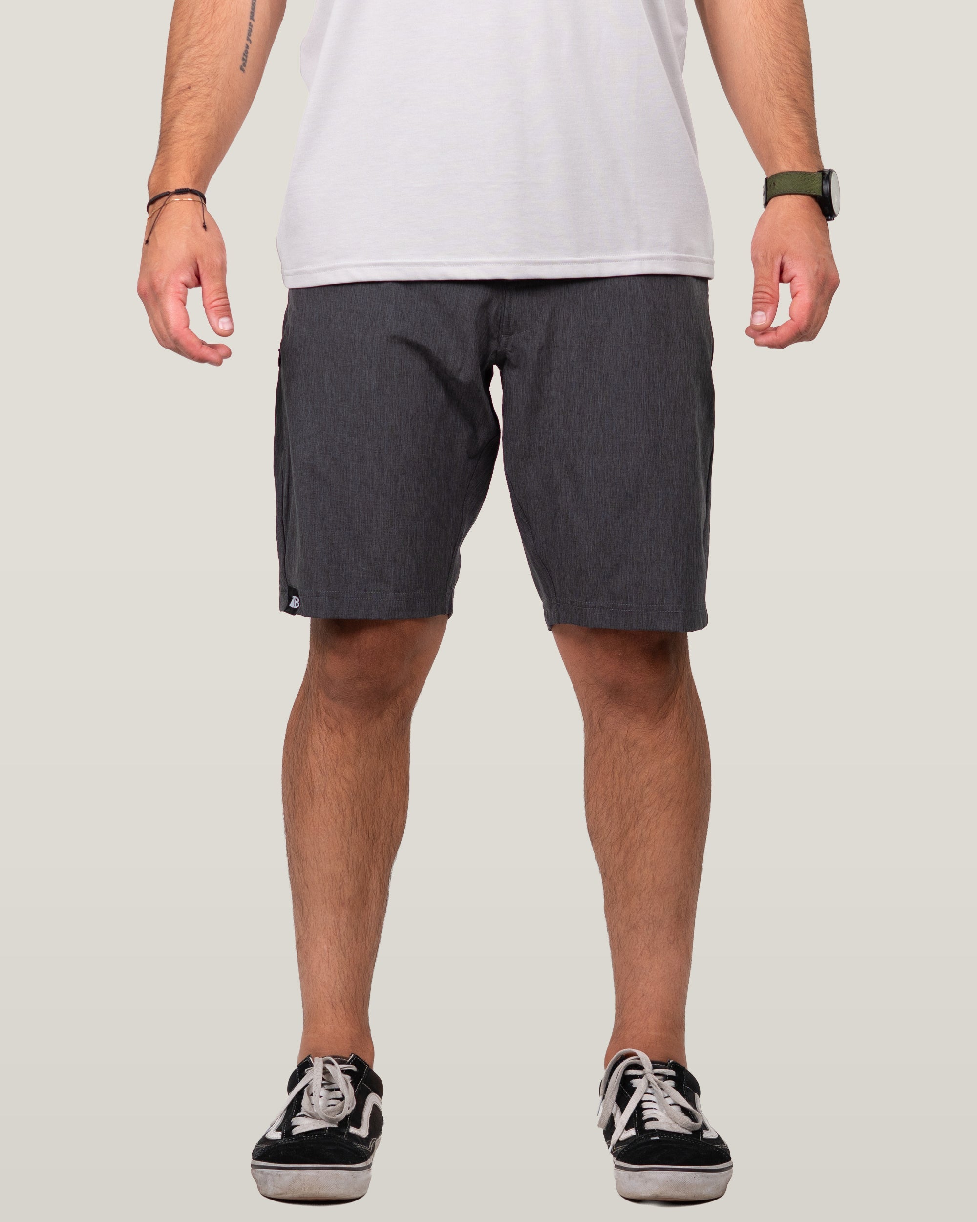 Men's 10" Rocky Mountain Board Shorts Charcoal