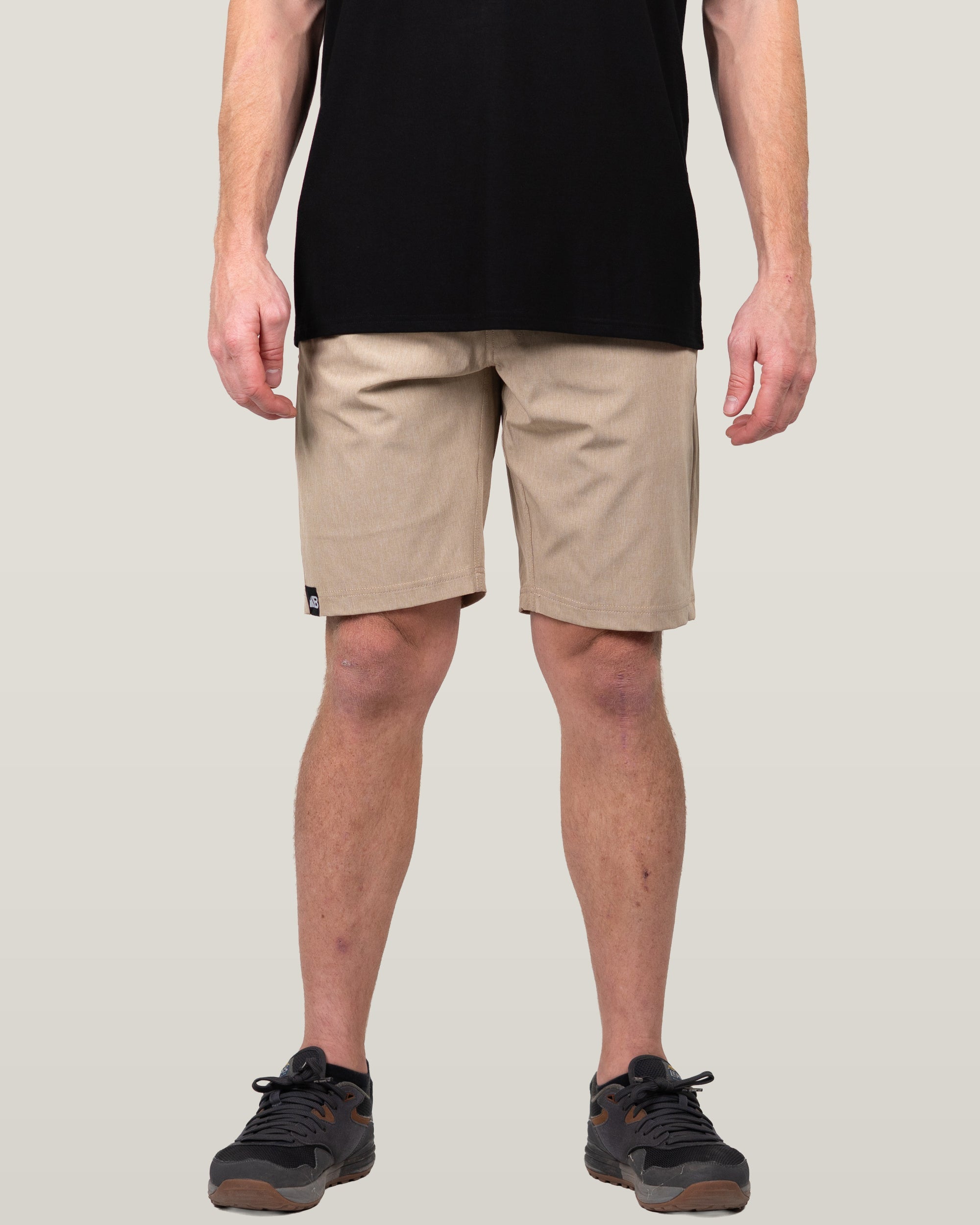 Men's 10" Rocky Mountain Board Shorts Light Khaki