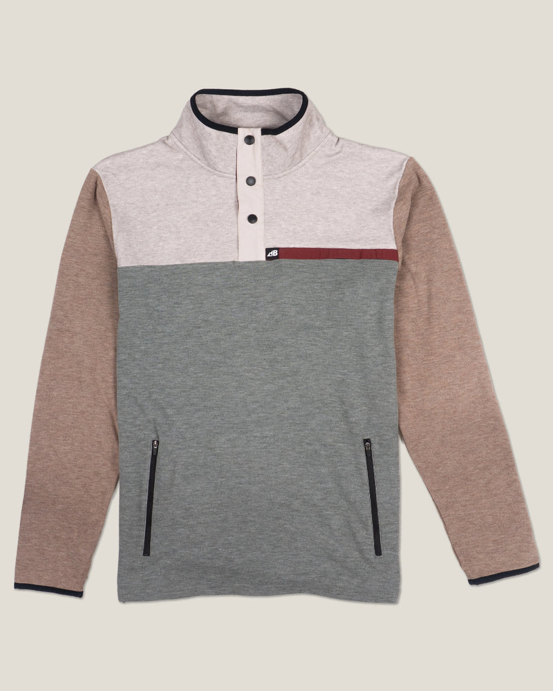 Men's Powell Fleece Pullover Beige