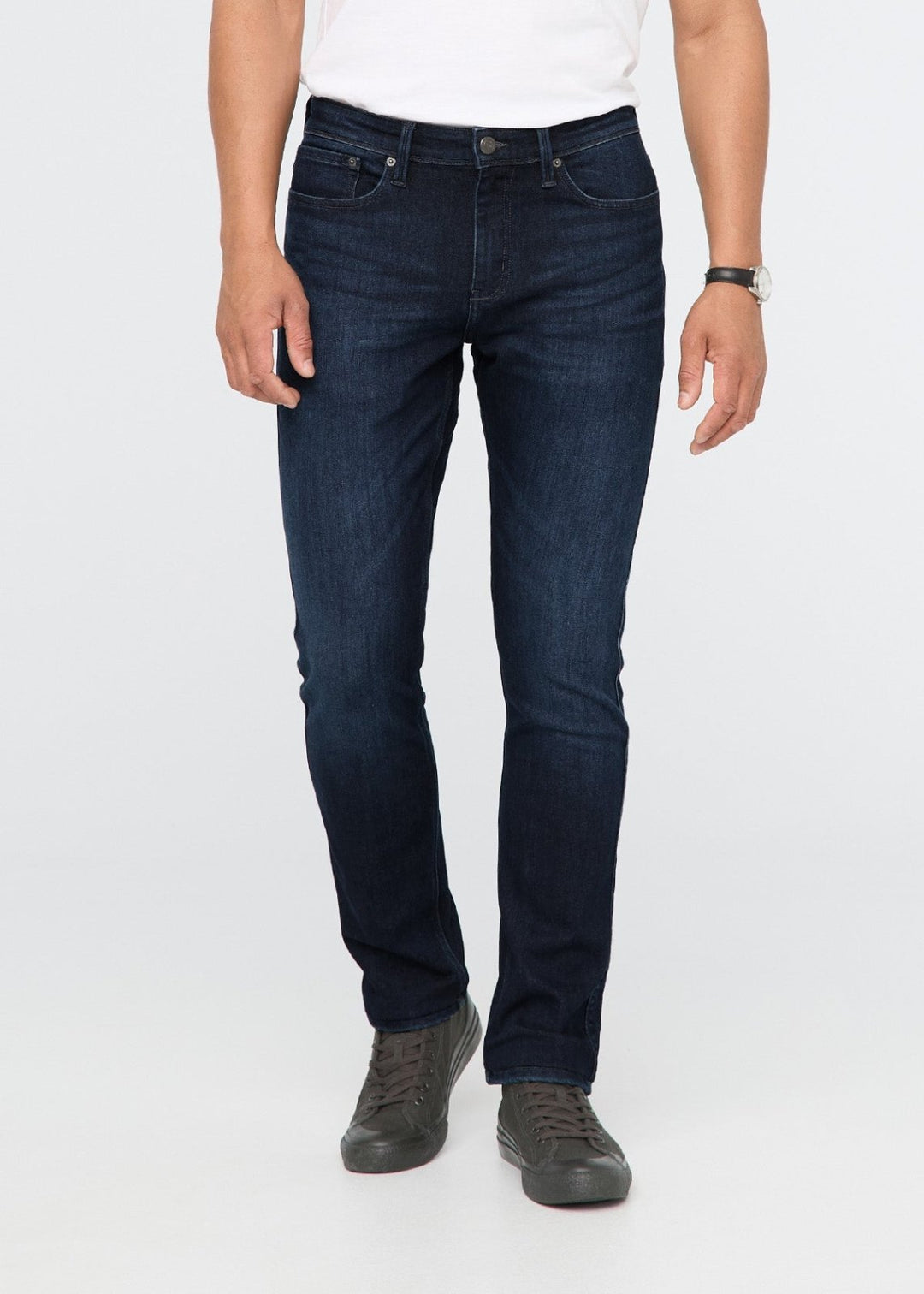Fleece Denim Relaxed Taper - Dark Indigo