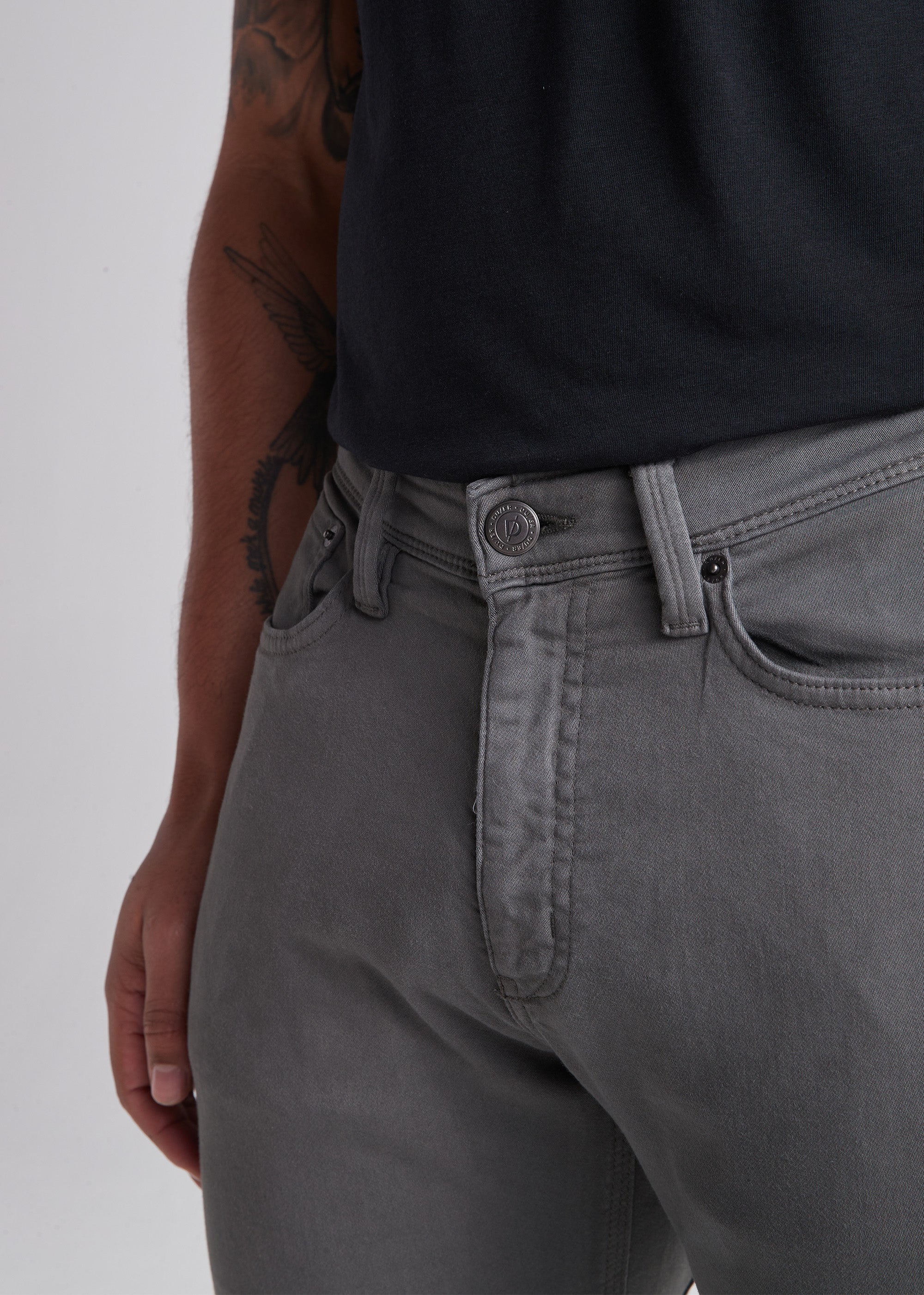 DUER No Sweat Relaxed Taper Pant Gull