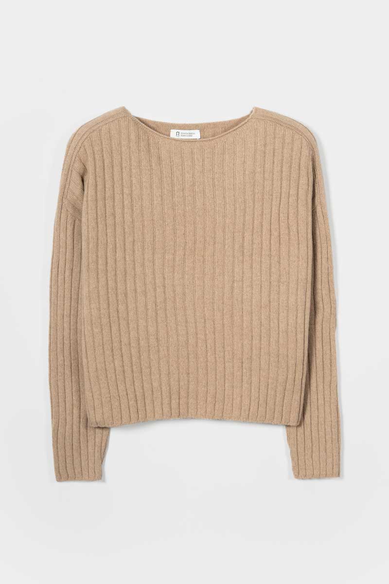 Luce Women's Recycled Cashmere Boat Neck Sweater