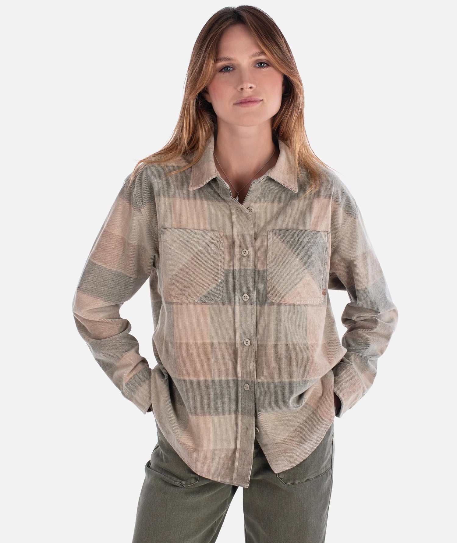 Alpine Corduroy Shirt Mauve