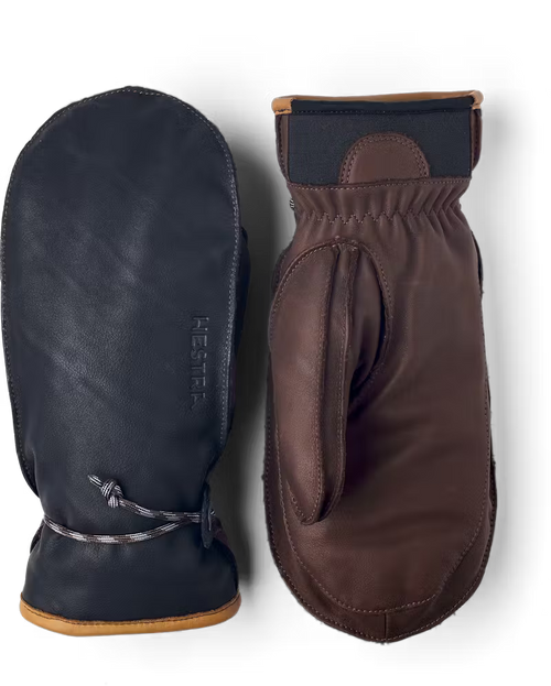 Wakayama Leather Mitt Navy & Cork Unisex