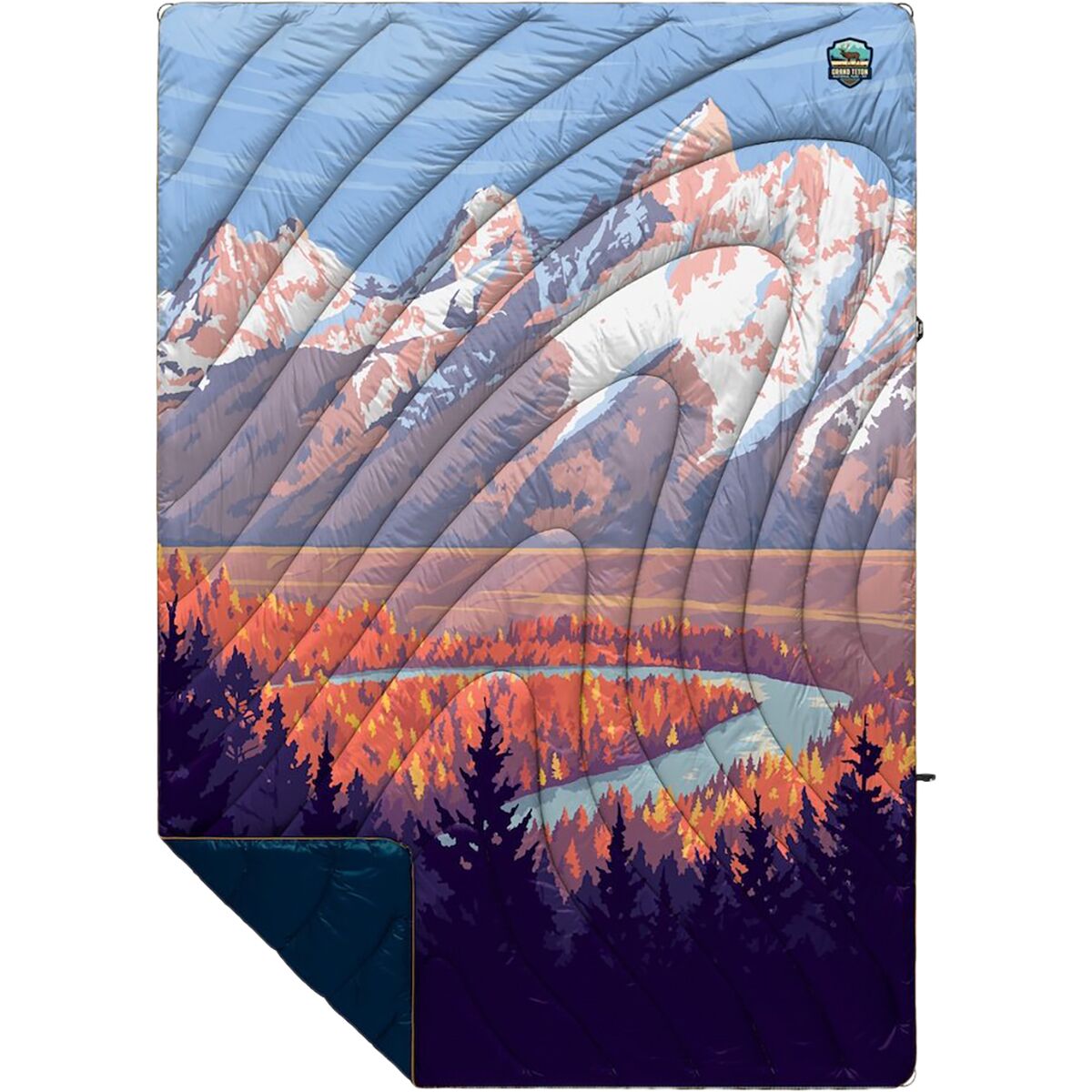 Rumpl Original Puffy Blanket Grand Teton National Park