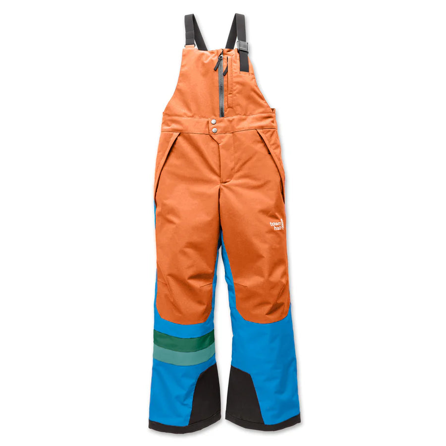 Town Hall Winter Bib Orange Sherbert