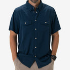 Performance Western Shirt Navy