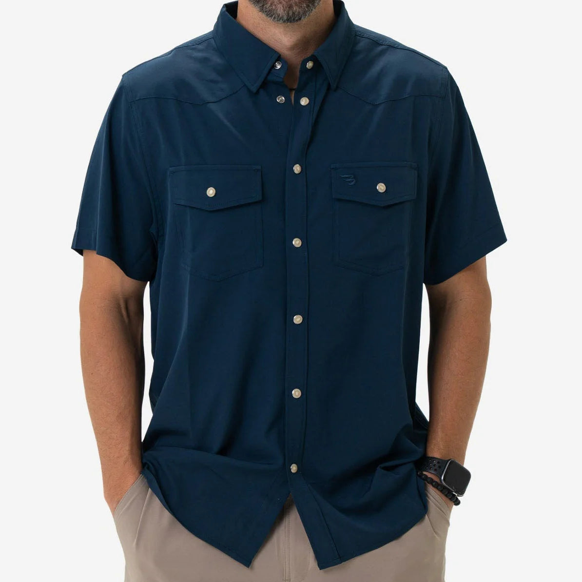 Performance Western Shirt navy