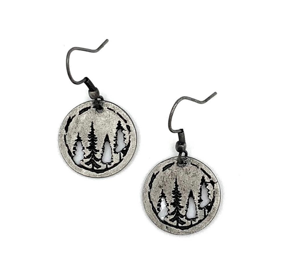 Pewter Earrings