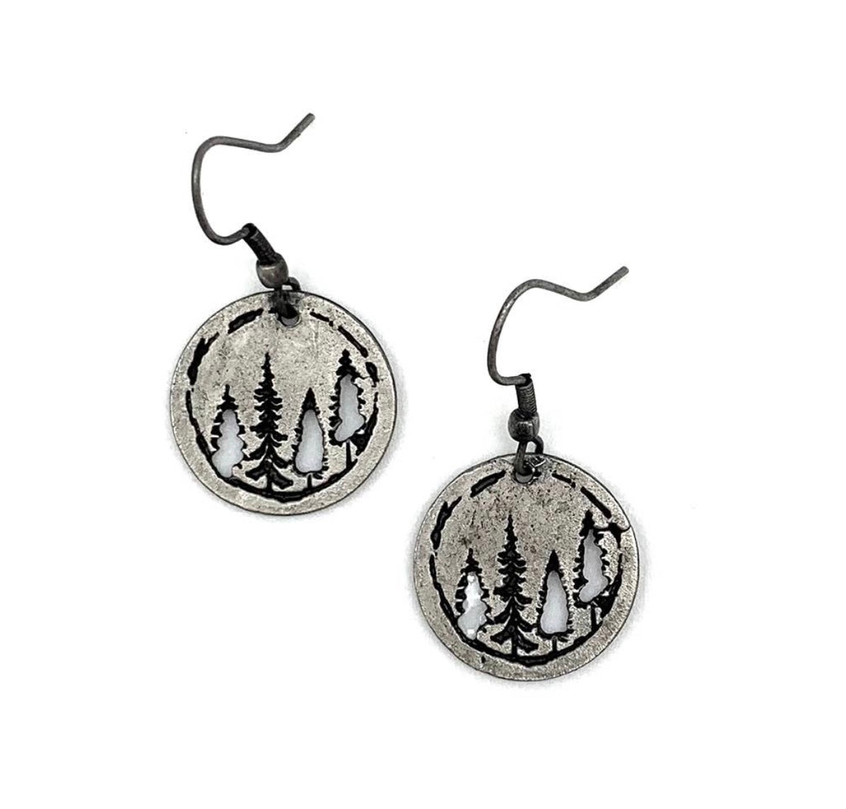 Pewter Earrings