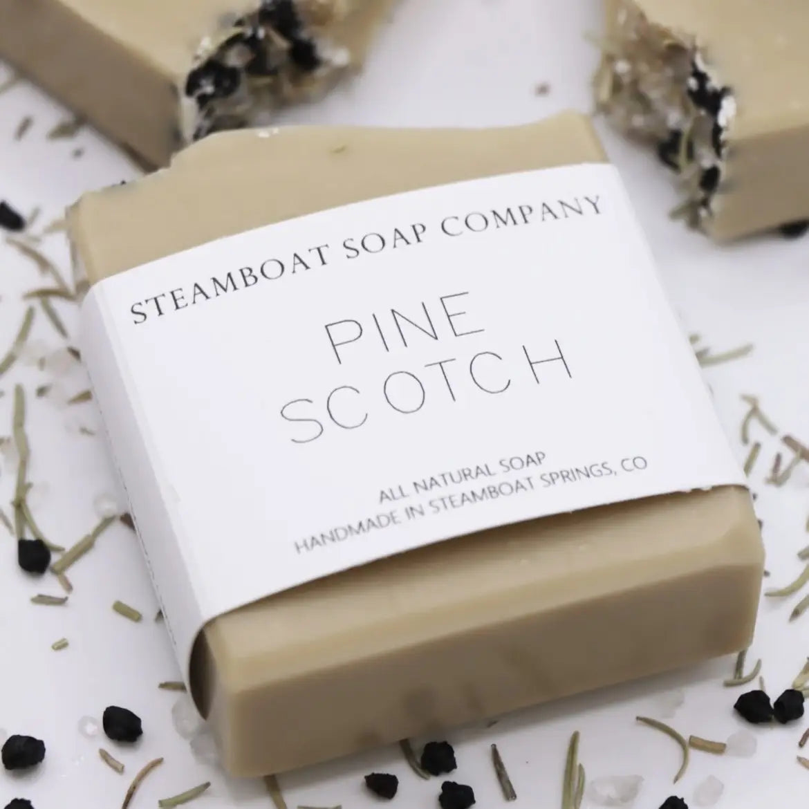 Handmade & Natural Local Colorado Soap Pine Scotch
